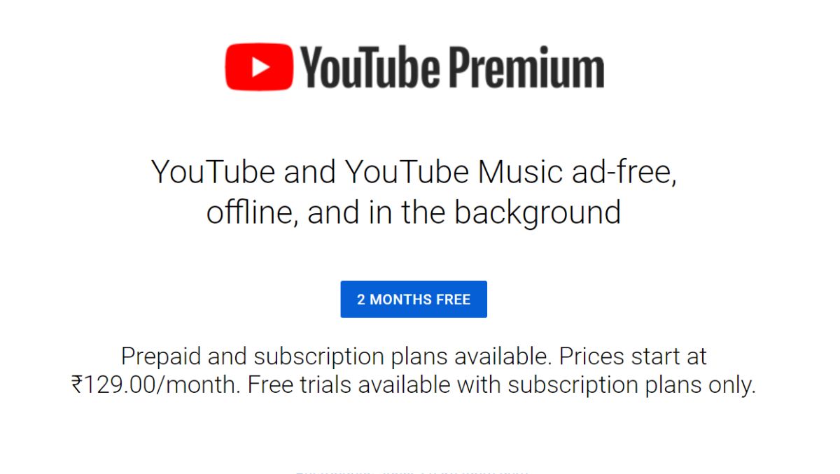 cena youtube zo India_predplatne